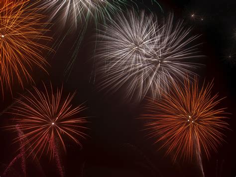 wallpaper fireworks, sparks, sky, night, holiday HD : Widescreen : High ...