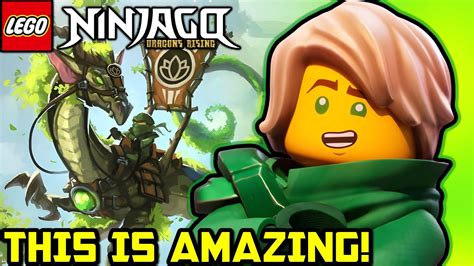 I Love This So Much 🐲 Ninjago Dragons Rising News Youtube