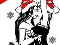 Lesbian Christmas Pictures Gifts Cards Funnies Sweaters On Pinterest