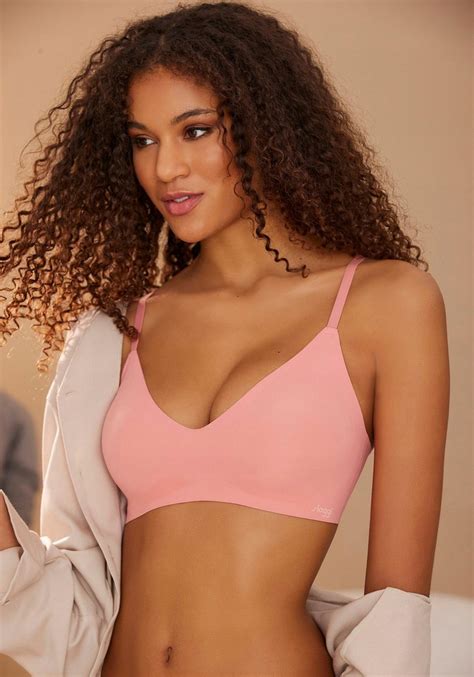 SLOGGI RÓŻÓWY BIUSTONOSZ BRALETTE BEZSZWOWY L 13993307614