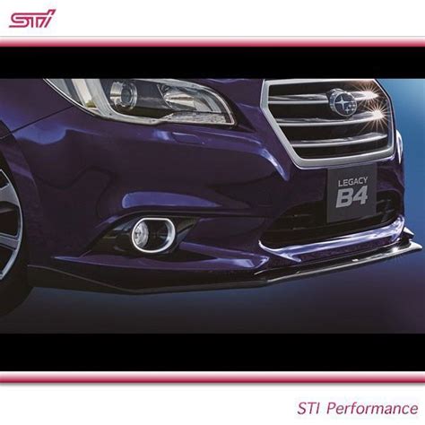 Subaru スバル Sti パーツ レガシィ B4 型式 Bn フロントアンダースポイラー A〜cタイプ Sg517al020 艶あり