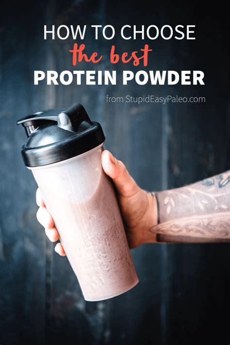 How To Choose The Best Protein Powder Artofit