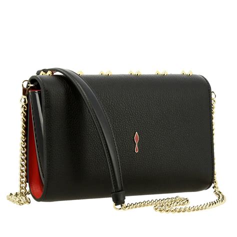 Christian Louboutin Shoulder Bag Women Black Crossbody Bags