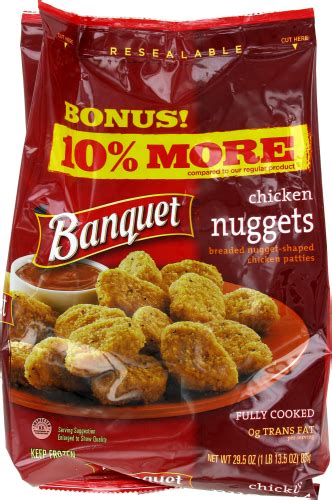 Banquet Chicken Nuggets 295 Oz Frys Food Stores