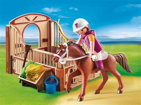 Trekking Horse with Stall Play Set - Playmobil Horse Riding 5518