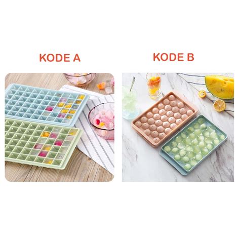 Jual Alat Cetakan Pembuat Pencetak Es Batu Jelly Agar Ice Cube Tray