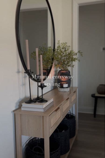 Lazzo Rattan Console Table Boho Curated On Ltk In Console