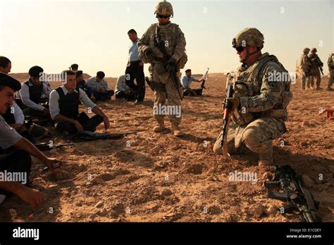 U S Army St Lt Carl Yeaney With Th Military Police Company Fort