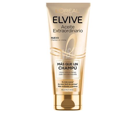 Elvive L Or Al Paris Champ En Crema M S Que Un Champ Aceite