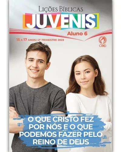 Revista Ebd Juvenis Aluno 2º Trimestre Cpad MercadoLivre