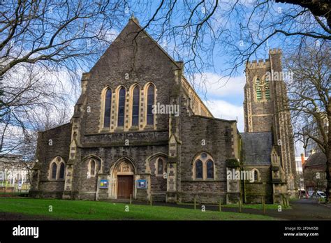 Swansea Uk January 30 2021 St Marys Collegiate And Parish Church