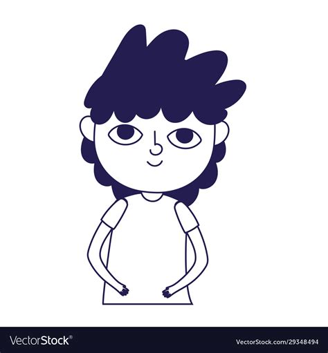 Curly Cartoon Character Giratan