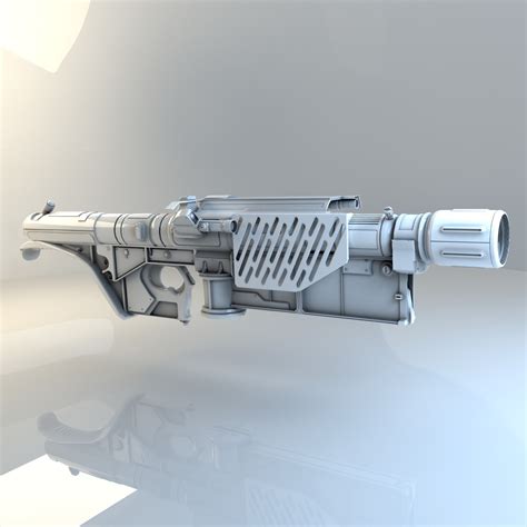 Wip Akira Laser Rifle — Polycount