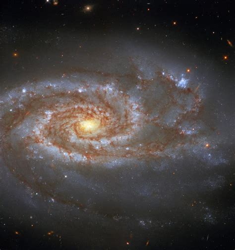 This Hubble Image Captures The Beautiful Spiral Galaxy Ngc