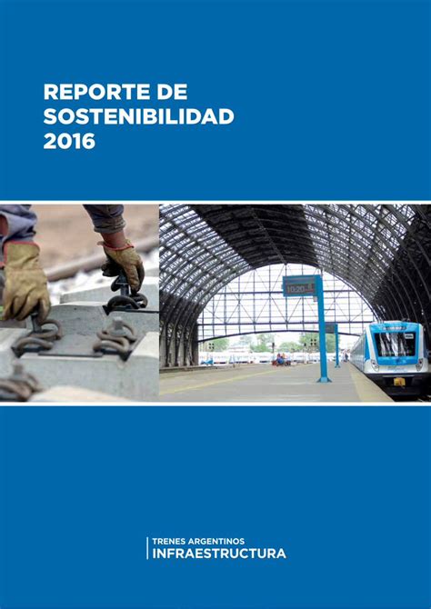 PDF TRENES ARGENTINOS INFRAESTRUCTURA Trenes Argentinos