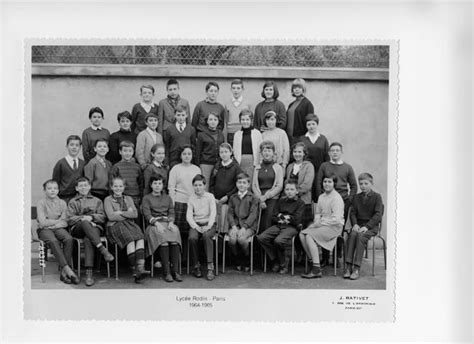 Photo De Classe 4ème B2 De 1965 Rodin Copains Davant