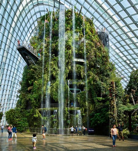 Eight Buildings That Incorporate Waterfalls