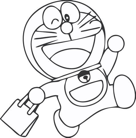 Doraemon Png Doraemon Mewarnai Doraemon