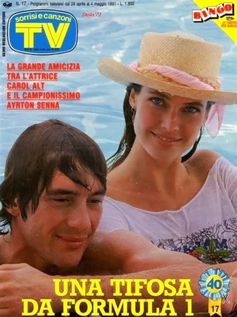 Ayrton Senna Magic Immortal Carol Alt e Ayrton Senna a história de amor