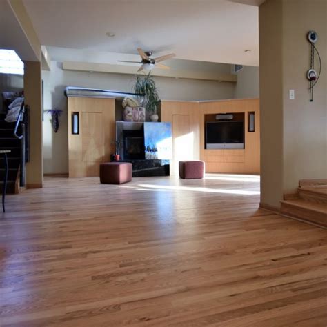 Red Oak Natural Stain Waterborne Finish The Flooring Artists