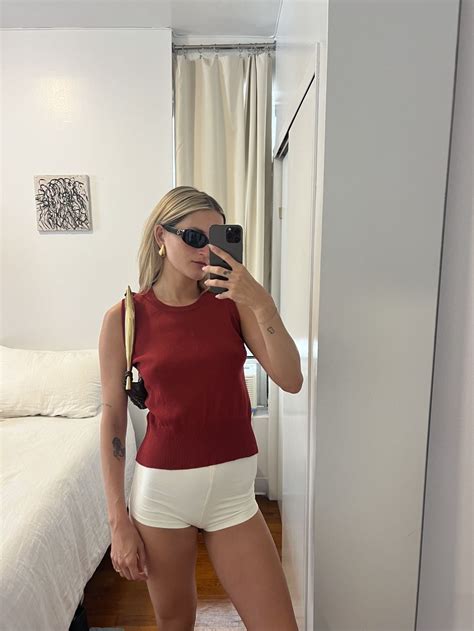 How To Style The Controversial Hot Pants Trend Like Celebs Who What Wear