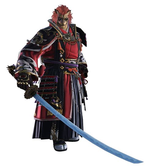 Samurai Render Final Fantasy XIV Dawntrail Art Gallery