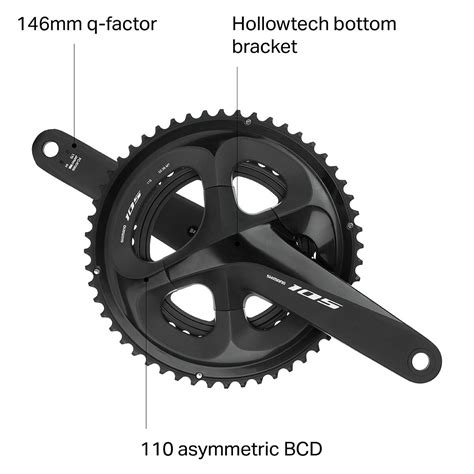 Shimano 105 Fc R7000 Crankset Components