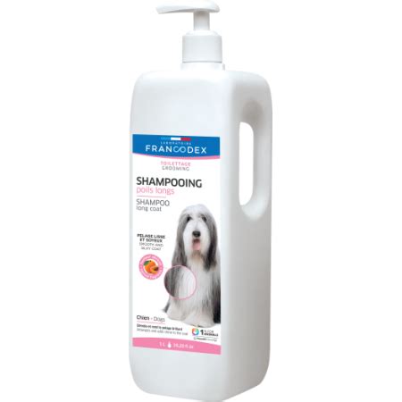 PetMaster | Francodex Dog Shampoo Long Hair 1L | Pet Master Singapore