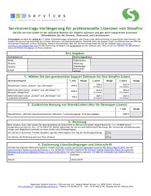 Ausf Llbar Online Esu Services Bestellformular Service Contract Fax