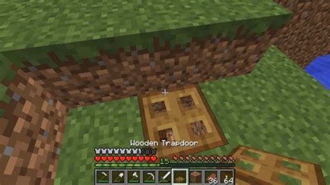 Minecraft How To Make A Trapdoor Gamer Tweak