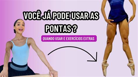 Estou preparada para Subir na Sapatilha de Ponta Exercícios nas