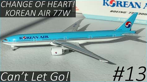 CHANGE OF HEART GeminiJets Korean Air Boeing 777 300ER Model