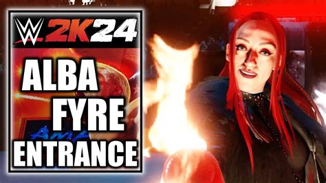 Wwe K Alba Fyre Entrance Cinematic Youtube