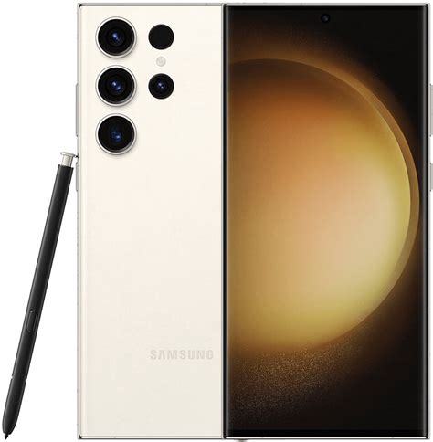 Смартфон Samsung Galaxy S23 Ultra 5G 12/256Gb Кремовый: купить по цене ...