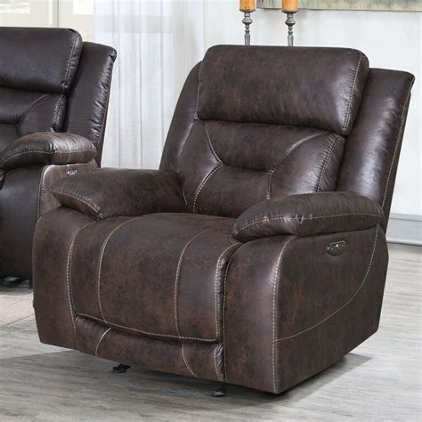 Red Barrel Studio® Aprill Vegan Leather Recliner Wayfair