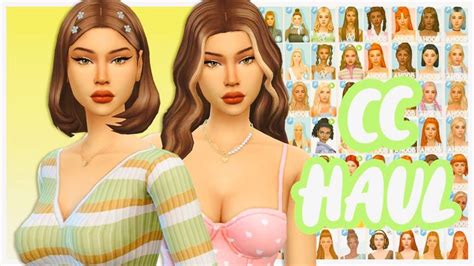 2GB BEST MAXIS MATCH HAIRS Cc Links The Sims 4 Hair Custom Content