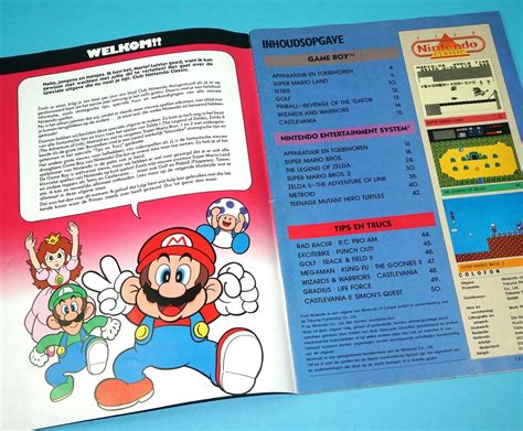 NINTENDO CLUB MAGAZINE NL DUTCH 1990 CLASSIC VOL #0 HOLLAND HTF - Boonsart shop