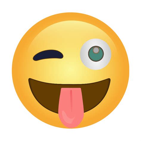 😜 Winking Face With Tongue Psfont Tk