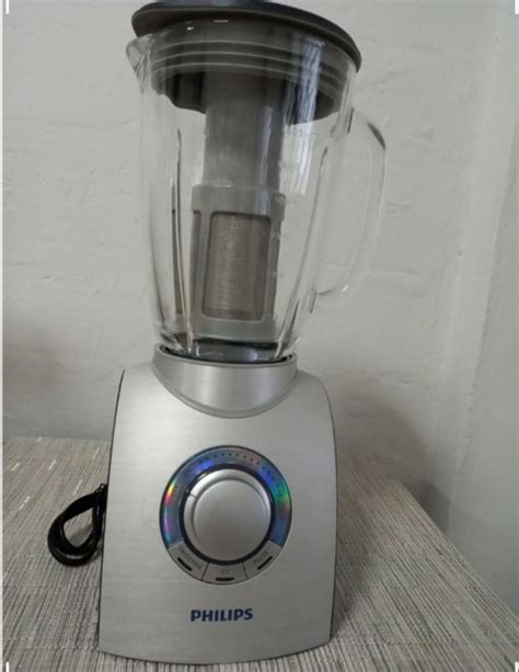 Philips Aluminum Collection Glass Blender HR 2094 2Liter TV Home