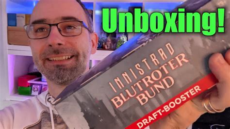 Innistrad Crimson Vow Draft Booster Display Unboxing Magic The