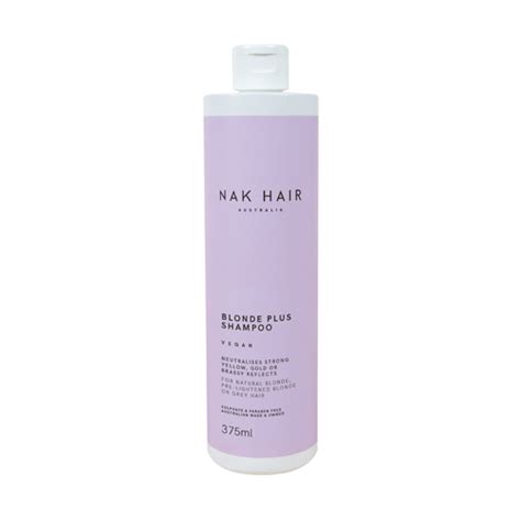 NAK Hair Blonde Plus Shampoo Ml Price Cutters