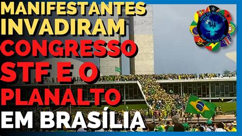 Giro R Pido De Not Cias Do Mundo Militar Manifestantes Invadem O