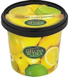 Zielona Budka Sorbet Cytrynowy 500 Ml Ceny I Opinie Ceneo Pl