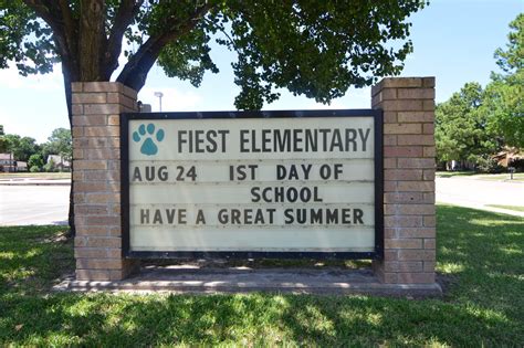 Fiest Elementary School Cypress Fairbanks Isd Houston Prime Realty