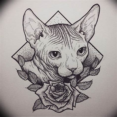 тату эскизы "Сфинкс" - VeAn Tattoo