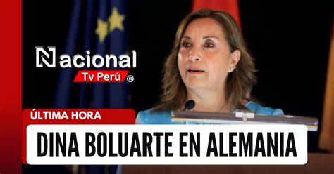 Presidenta Dina Boluarte resalta lazos entre Perú y Alemania Recalca