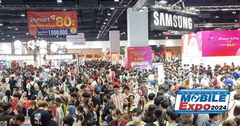 Thailand Mobile Expo 2024 คึกคักตามคาด ผนึกกำลังพันธมิตรวงการมือถือร่วม