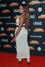 Samira Mighty Sexy Shows Off Her Hot Tits At The Circus Extreme Press Night In London AZNude