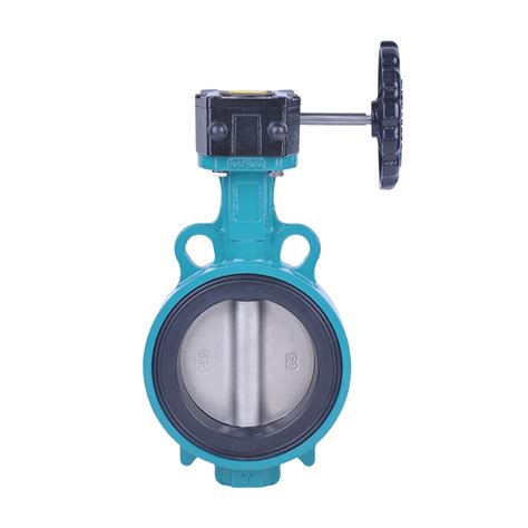 China 304 Disc Replaceable Soft Seat Wafer Butterfly Valve DN50 DN300