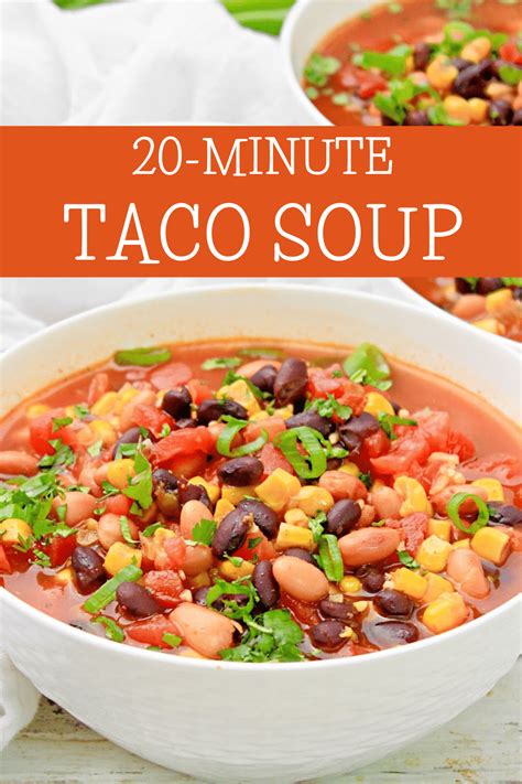 Taco Soup ~ Vegan Recipe ~ This Wife Cooks™